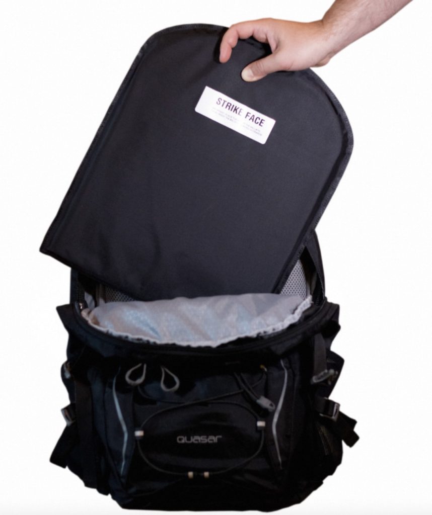 bullet proof backpack insert