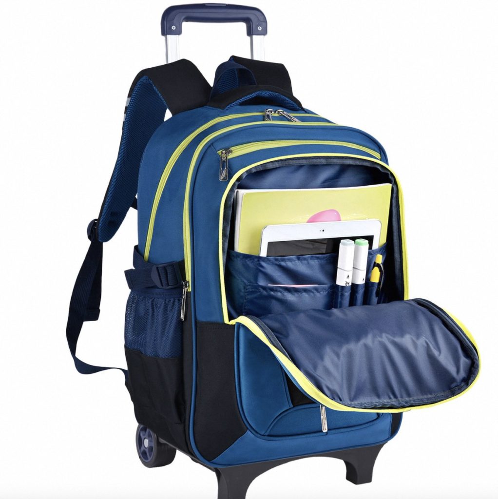 kids backpack with wheels