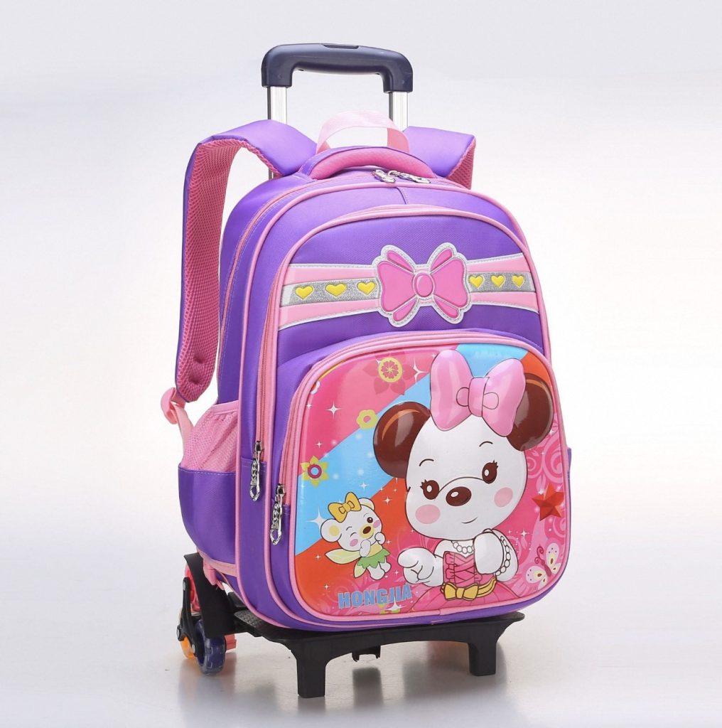 kids backpack with wheels
