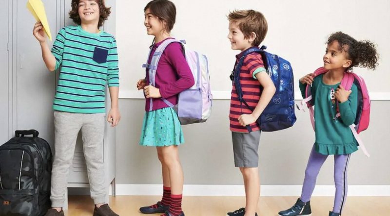 what size backpack for kindergarten