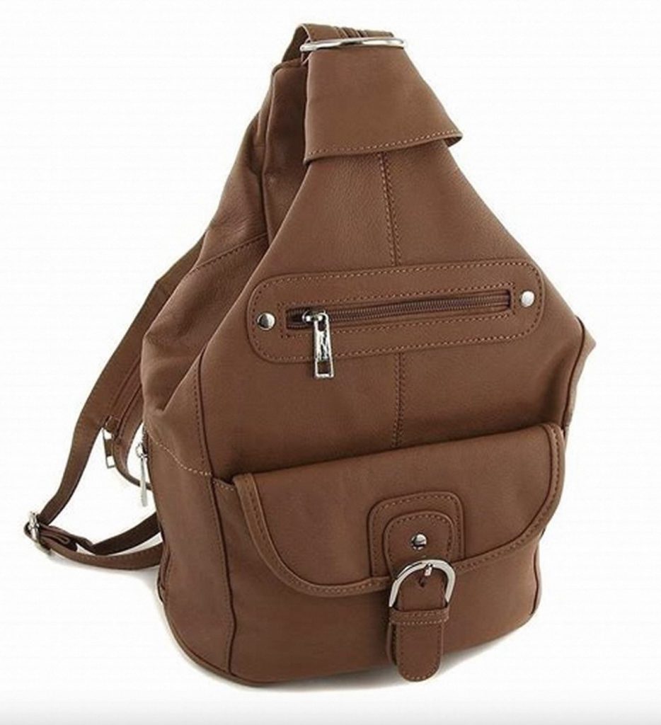 womens leather backpack purse