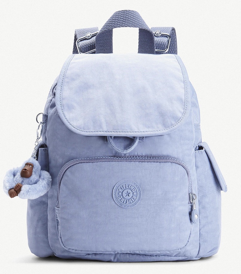blue kipling backpack