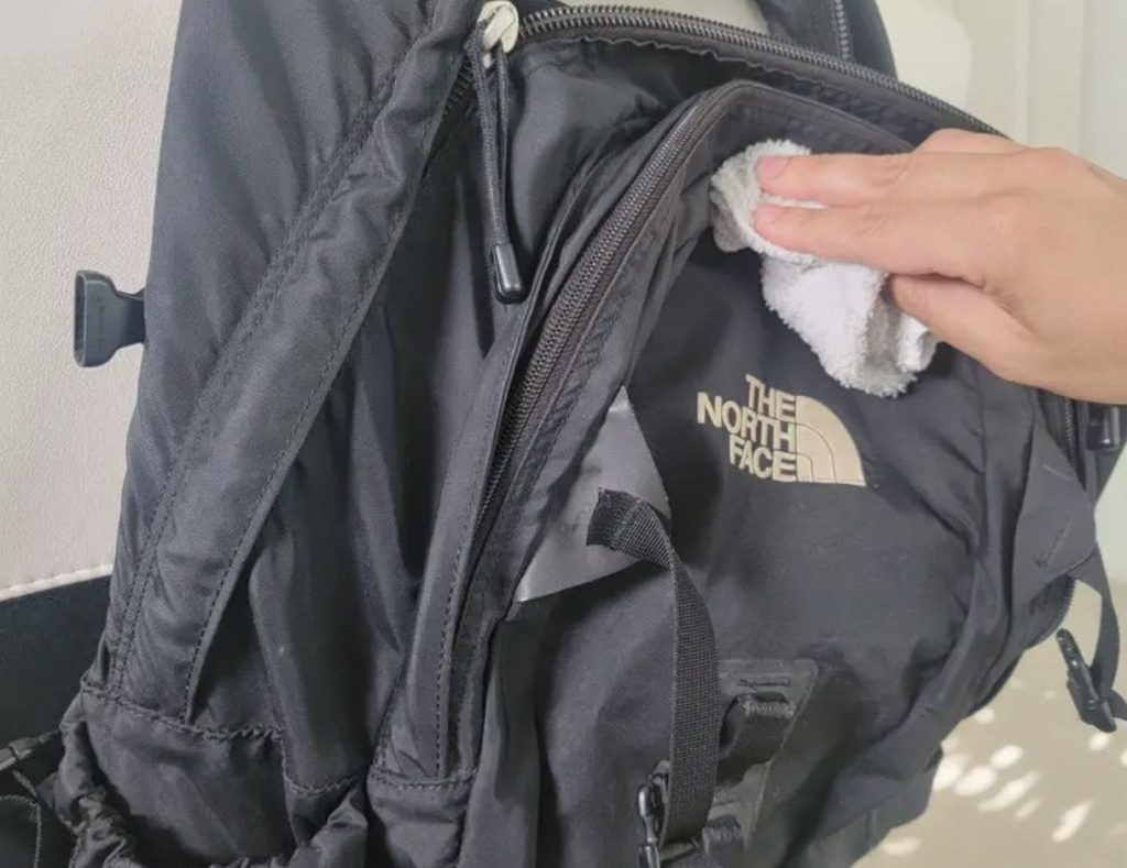 can i wash north face backpack