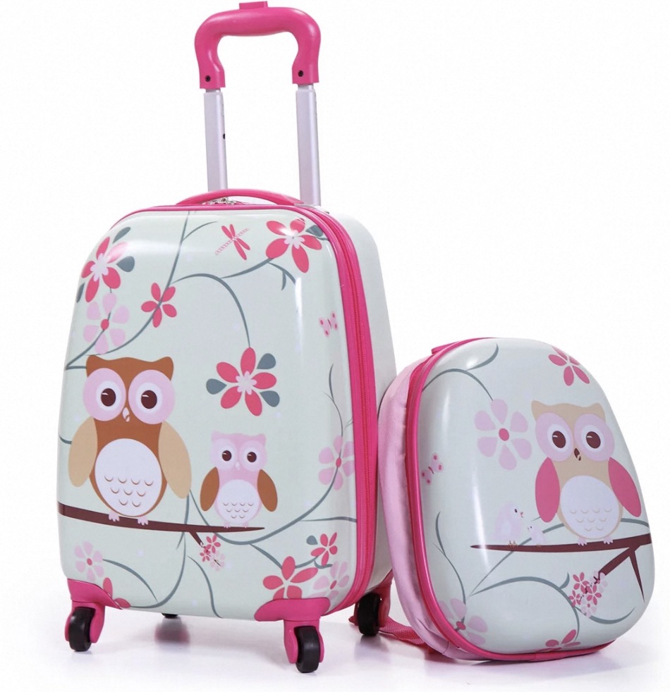 kids luggage with wheels