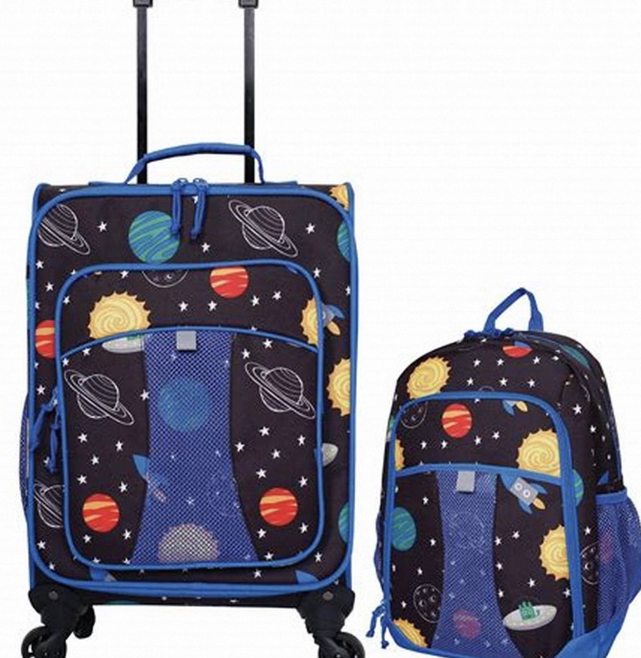 kids luggage with wheels