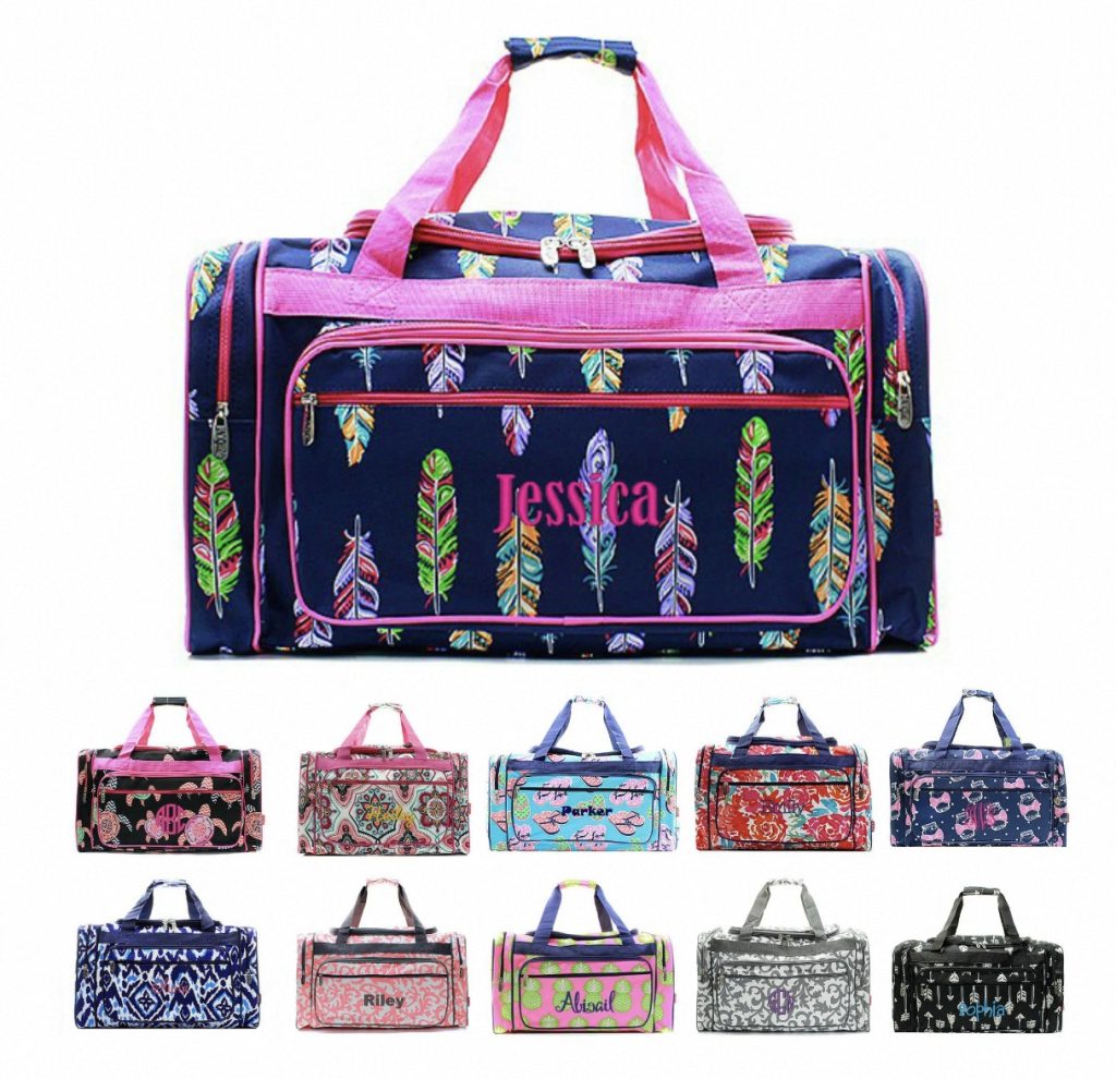 personalized kids duffle bags