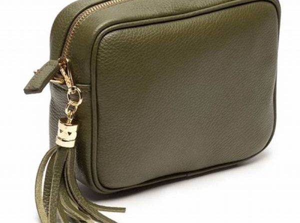 olive green crossbody bag