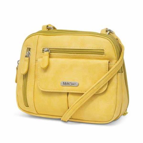 triple compartment crossbody bag