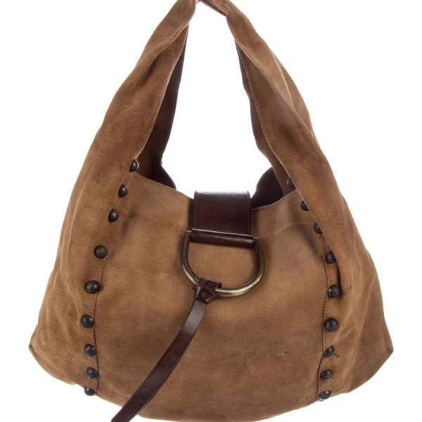 suede hobo bag