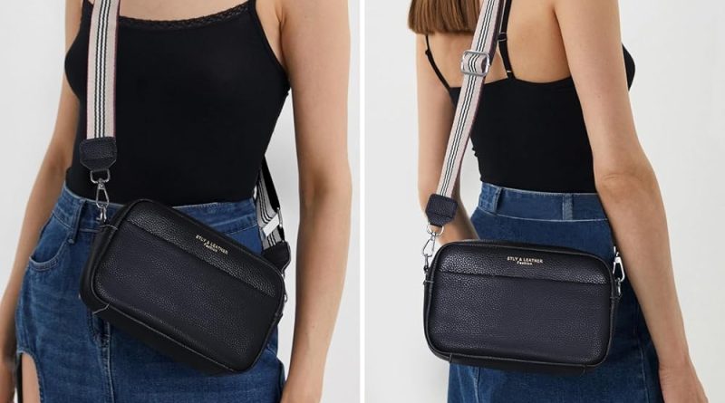 wide strap crossbody bag